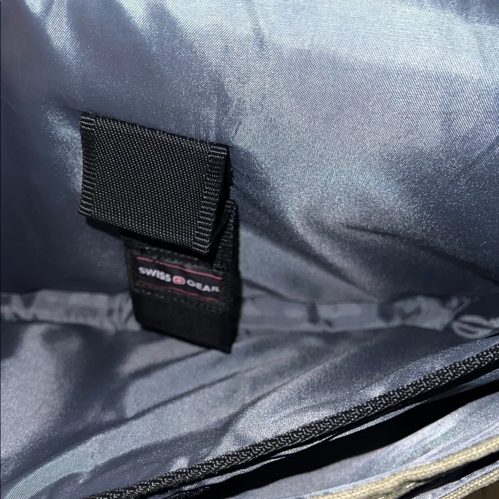 SwissGear Black and Brown Men's Messenger Bag
